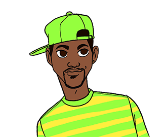 Fresh Prince animation au hover