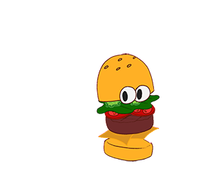 Mr Hamburger animation au hover